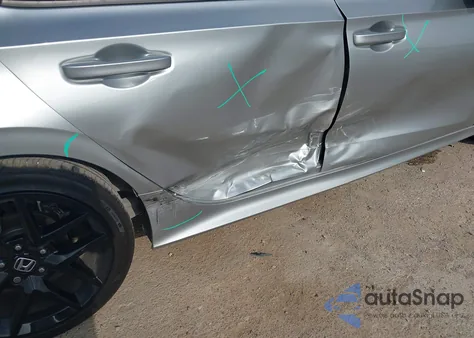 2025 Honda Civic Sport из США, поврежденный, VIN 2HGFE2F57SH600329